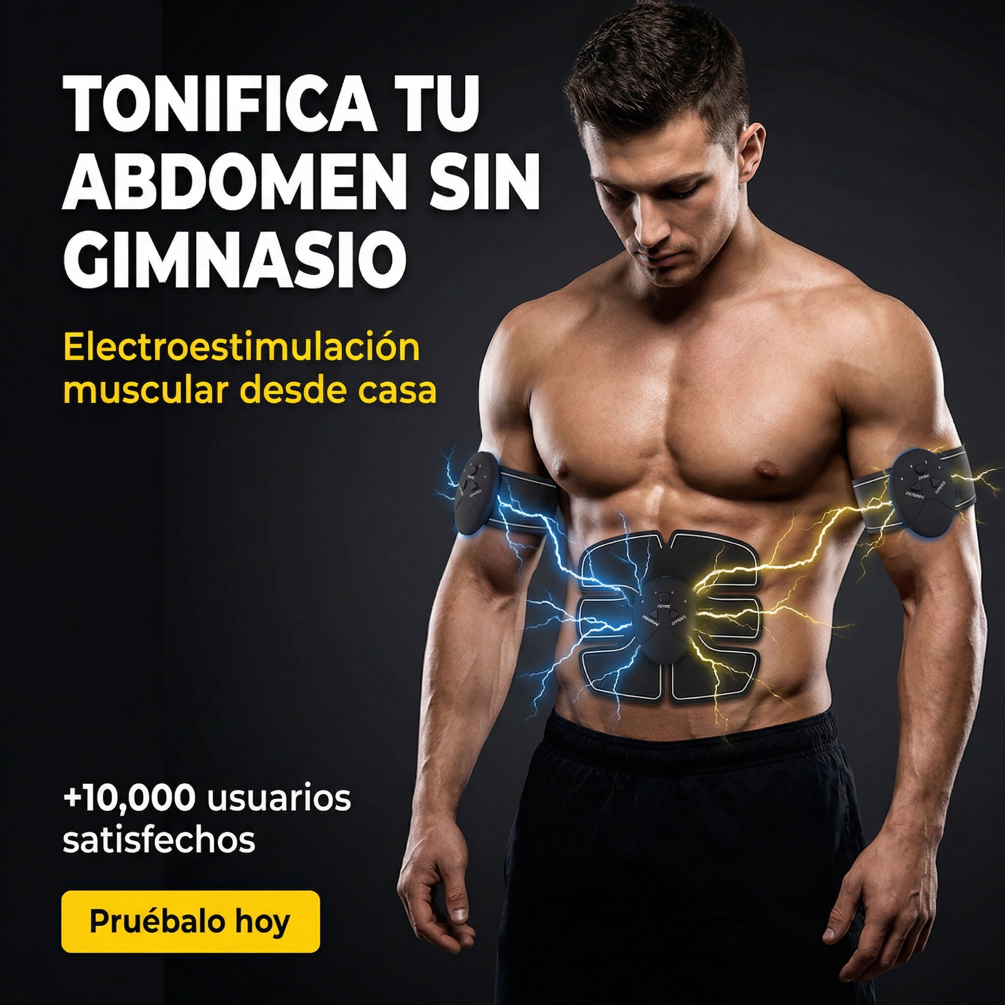 ElectroForma Pro™ – Tonificador Muscular EMS 3 en 1